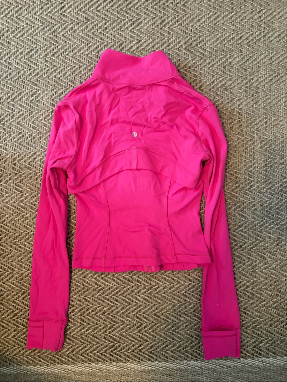 Lululemon Hot Pink Cropped Define Jacket - Picture 2 of 5